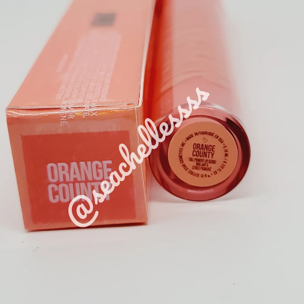 Orange County Jeffree Star Supreme Gloss Coral Brand New in Box NWT
